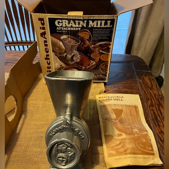 KitchenAid Kitchen Vintage Kitchen Aid Grain Mill Never Used Many